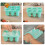 Flexible Efficient Popsicles Maker Molds-Matcha Green L 5