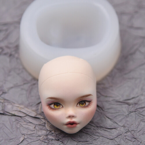 Elf Face Clay Molds Dolls Face Epoxy Resin Casting Molds for 1