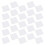 25Pcs Party Baking Papers Grilling Pad Oil Absorbing Square Sheets 1