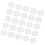 25Pcs Party Baking Papers Grilling Pad Oil Absorbing Square Sheets 7