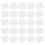25Pcs Party Baking Papers Grilling Pad Oil Absorbing Square Sheets 2