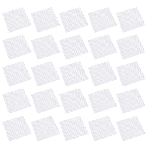 25Pcs Party Baking Papers Grilling Pad Oil Absorbing Square Sheets 1