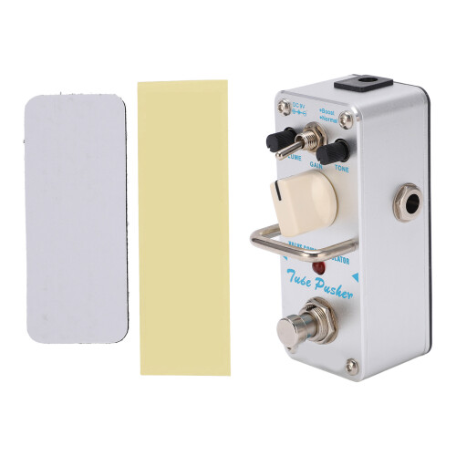 Overdrive Analoges Effektpedal Silber Klassische 2