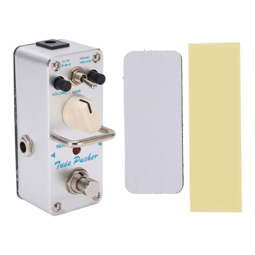 Overdrive Analoges Effektpedal Silber Klassische 1