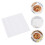 25Pcs Party Baking Papers Grilling Pad Oil Absorbing Square Sheets 4