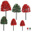 38 Pcs Model Building Trees For Train Scenery And Diy Decor 2