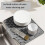 Heat Resistant Kitchen Drying Mat With Sloped Design-Gray 2