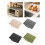 Heat Resistant Kitchen Drying Mat With Sloped Design-Gray 3