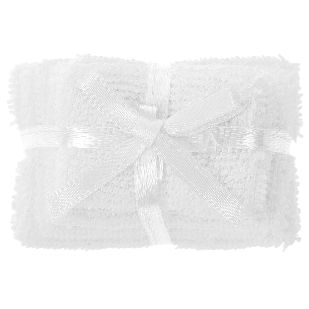 Photos - Doll Accessories Bag Of Mini Bath Towel Set Doll House Washing Towels Accessories