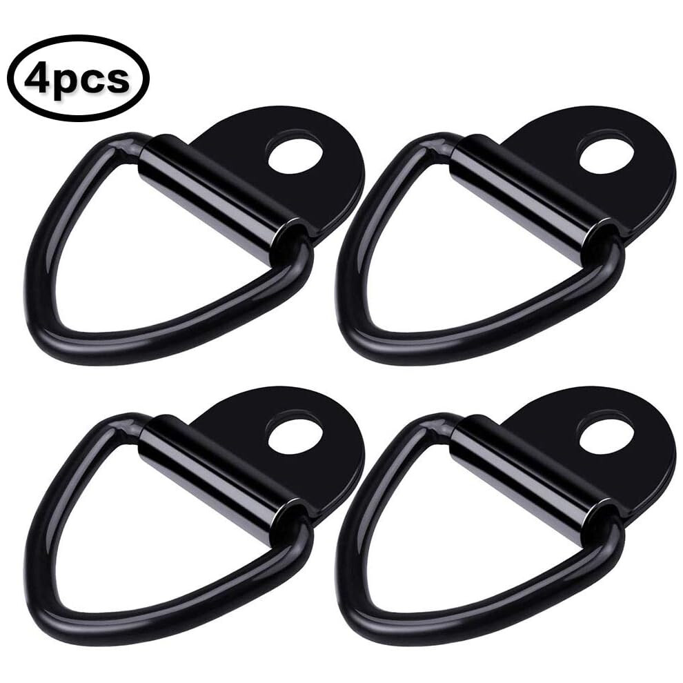 Tie-Down Anchors For The Adventurer, Solid Steel With Anti-Corrosion Coating, Easy To Install For Pickups, Trailers, And Boats, Your Reliable Companio 9060116212378