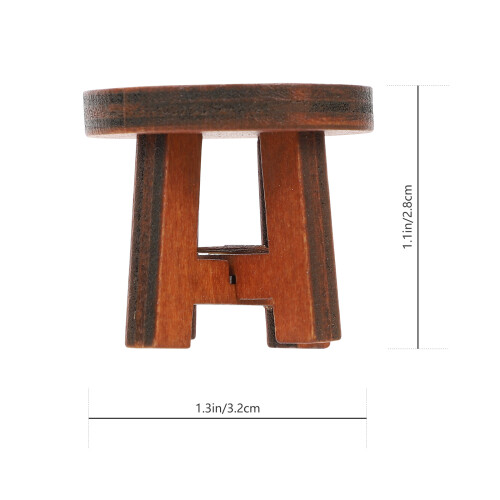 2Pz Mini in Legno Per Scenografie E Decorazioni Creative 1