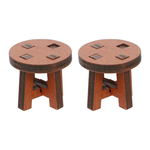 2Pz Mini in Legno Per Scenografie E Decorazioni Creative 2