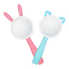 2Pcs Anti-Fall Handheld Cartoon Animal Magnifying Glass For Kids