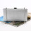 Clutch in Satin E Metallo Per 6