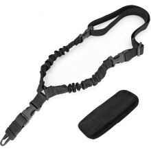 Shot Gun Belt 2 Point Sling Tactical Shoulder Strap Rifle Sling Black Airsoft Gun Hunting Accessory