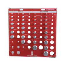 Bolt Thread Identifier Board 34 Hole Design For Efficient
