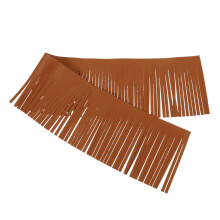 Trim Nappa Cintura Marrone PU Per Ballerine E Costumi