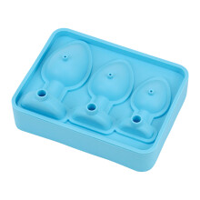 Multipurpose Silicone Ice Tray For Ice Cubes Chocolate-Blue