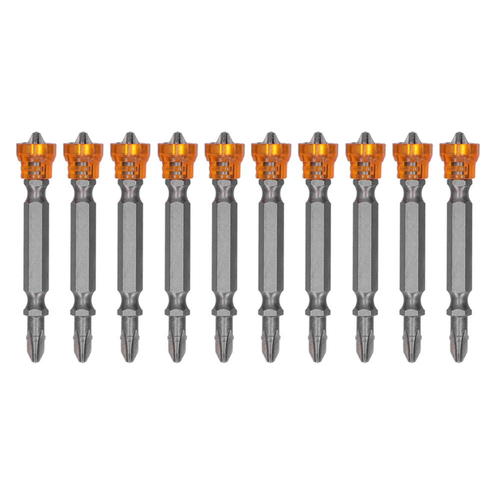 S2 Alloy Magnetic Screwdriver Bits Quick-Change Hex Shank Precision Screw Setter Impact Resistant Drill Bit Set For Cordless And Pneumatic Tools 9436597697094