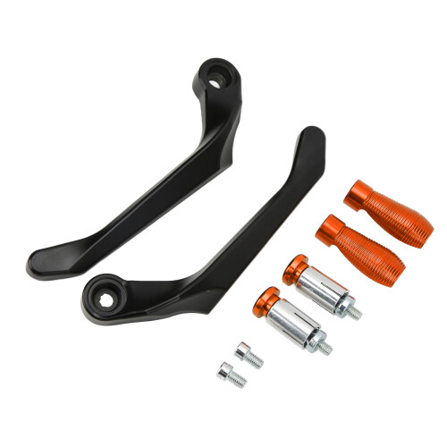2 stücke Motorrad Hebel Schutz Set Aluminium