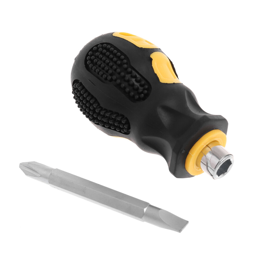 Short Handle Screwdriver Set Magnetic Mini Portable Radish Head 7696001006498