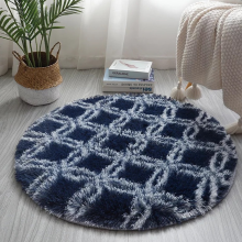 Charmiga, fluffiga regnbågsfärgade mattor, mjuka plyschmattor för mångsidiga utrymmen, inklusive barnrum, flickrum, barnrum, småbarnsområden,