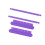 Arcs Piping Guide Ergonomic Handle For Smooth Cake-Purple 1