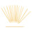 100Pz Penne in Bamboo Per Grattare, Doppia Punta, Cachi 1