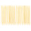 100Pz Penne in Bamboo Per Grattare, Doppia Punta, Cachi 3
