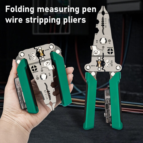 High Accuracy Wire Strippers Cutter with-Splitting pliers 1