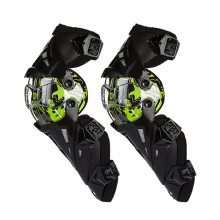 Knee pads motorcycle knee pads knee protectors volleyball knee pads (Color : K12 Green, Size : Free Size)