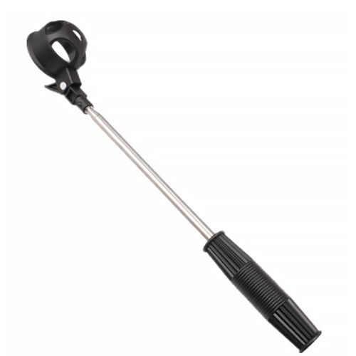 2pcs Golf Course Tools Ball Picker Stainless Steel Black 2