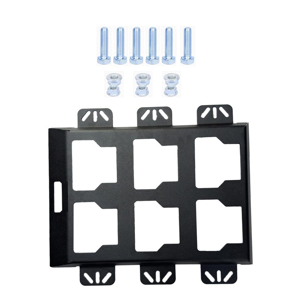 Packouts Mounting Plate For Packouts Toolboxes,Aluminum-Black 7696000981215