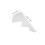 3pcs Acrylic Christmas Tree Sewing Stencils 3