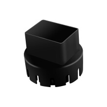 Adaptateur de descente de gouttière efficace, connecteur universel pour tuyau de drainage extérieur en PVC et solution de drainage paysager,