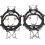 2 Packs Versatile Grippers Antis Tractions Studs Free For A Secure Foundation Black B 3