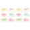 12pcs Diy Message Cards With Creative Design For 1