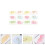 12pcs Diy Message Cards With Creative Design For 9