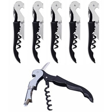 Waiter's Knife, Corkscrew for , Stainless Steel Opener for Bartenders (Pack of 5)