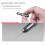 Metal Ergonomic Glues Dispensing Tool Model Dispensing Stick 5