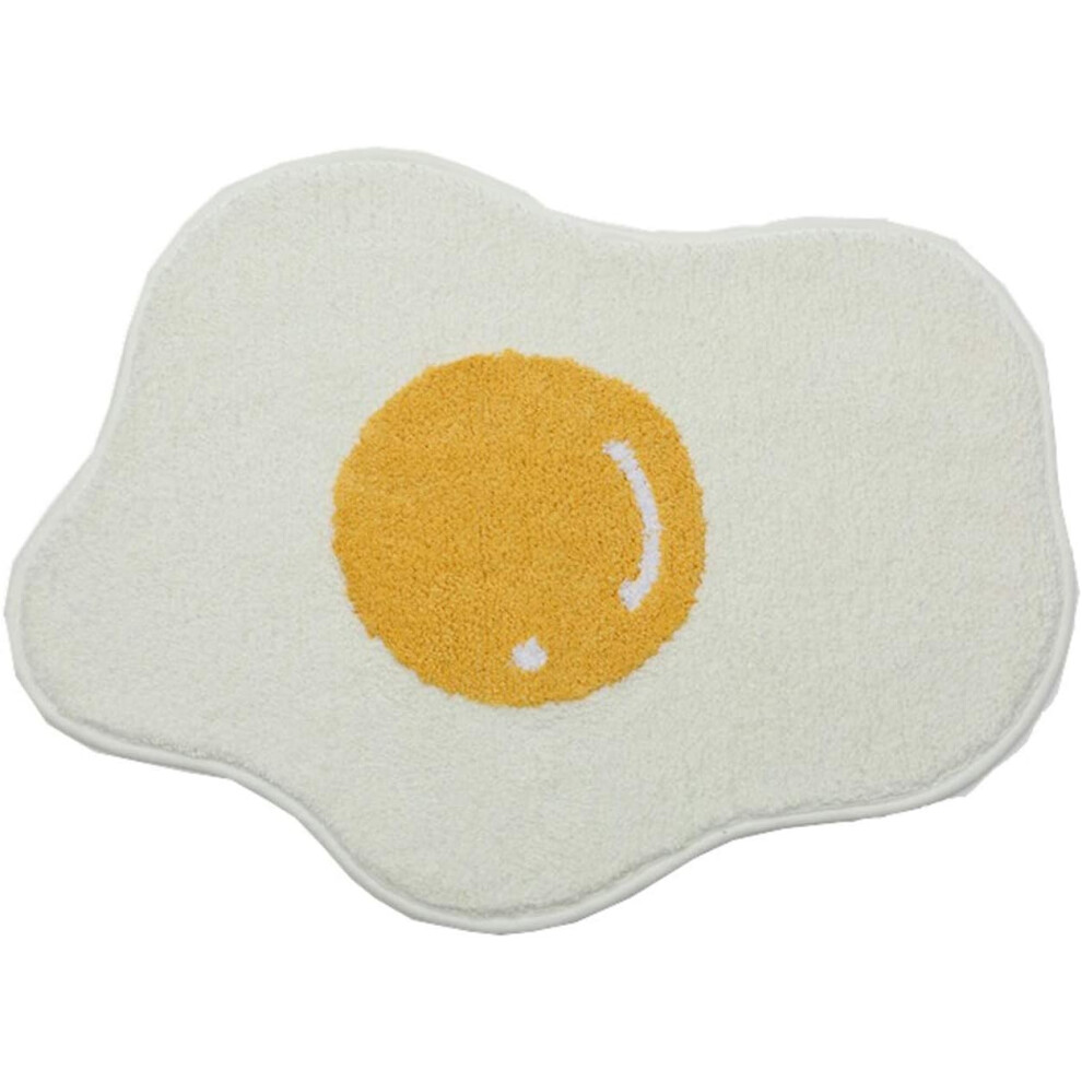 Comfy Bathroom Rug, Anti-Skid Backing Egg Bath Mats, Soft Microfiber Absorbent Bath Rugs, Quick Drying Non-Slip Shaggy Carpet, Machine Washable For Tu 9198585771871