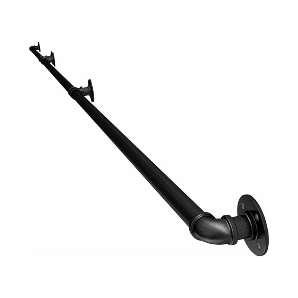 Ergonomic Design Handrail, Adjustable Height Galvanized Steel Handrails For Indoor And Outdoor Use, Anti-Slip Design Supports 200Kg, Custom Sizes Avai 9060116390960