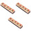 3St Harmonica Lichtgroen Leerinstrument Baby Speelgoed 3