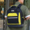 Large Capacity Tool Storage Backpack Waterproof-  Yellow 2