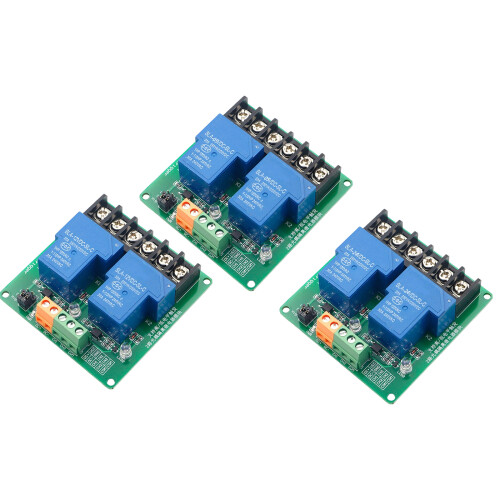 Double Channel High Power Relays Module 5V 12V 24V Input-12V 1