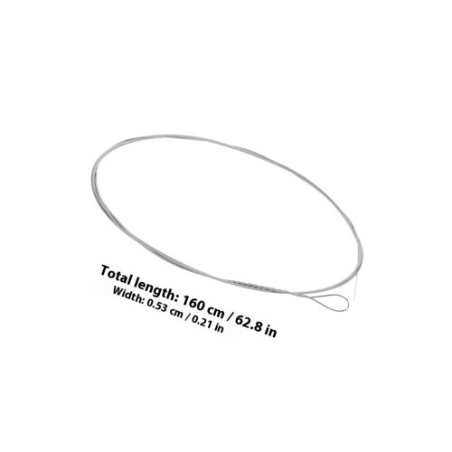 2Pcs Dulcimer Strings Steel Silver Replacement Metal Accessory Set 1