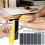Multipurpose 131pcs Aluminum Oxide Sandpaper Block Set With Long 7