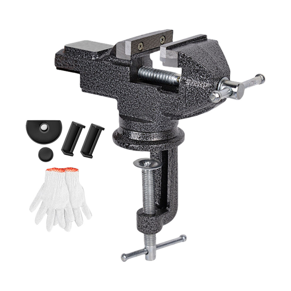 360 Rotation Vise Woodworking Table Cast Steel-Black Type 70 7696001007921