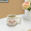 Delicate Ceramic Coffee Mug With Bows Portable Elegant-Model B 7