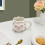 Delicate Ceramic Coffee Mug With Bows Portable Elegant-Model B 2